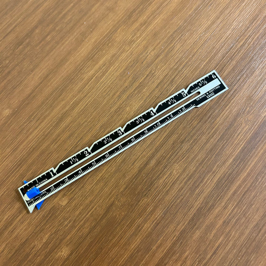 Sliding Gauge Metal Ruler