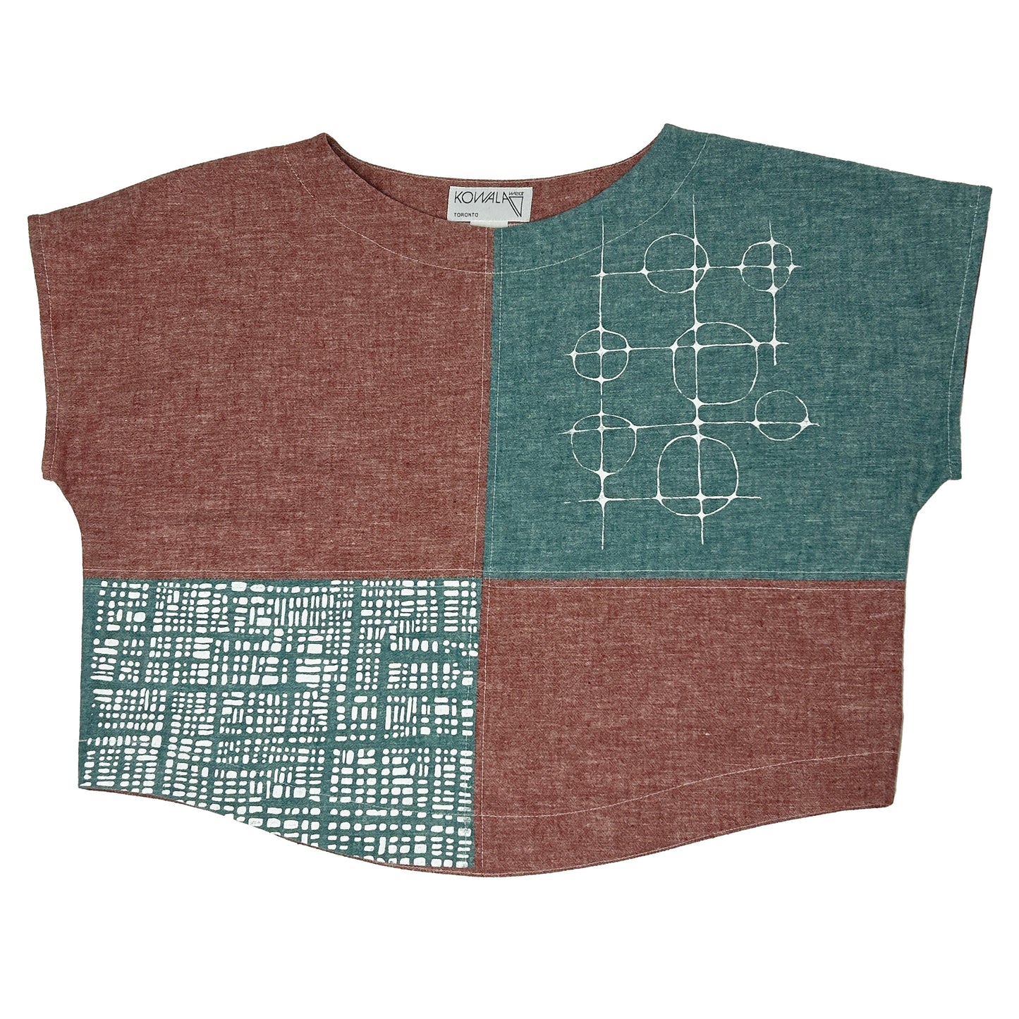 CABO Hemp Patch Crop Top