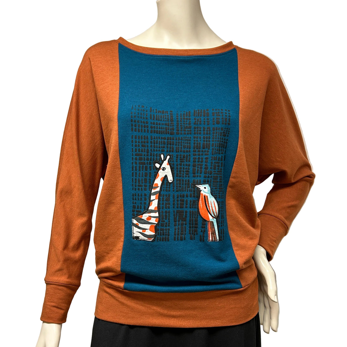 TOC FF Cardigan long à bandes avec cravate