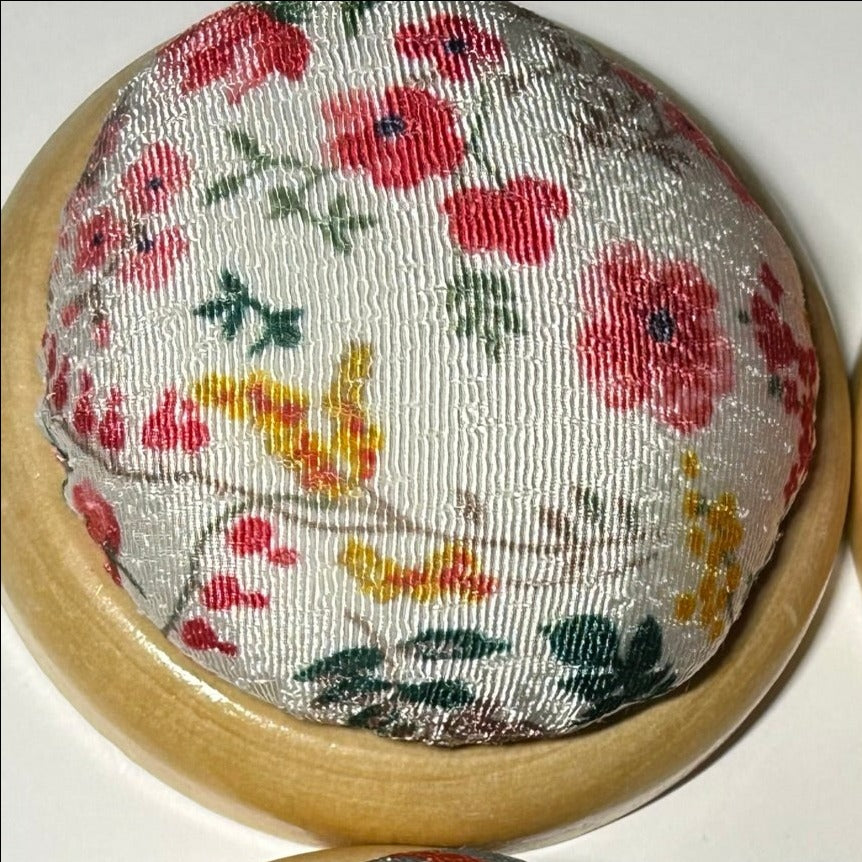 Wood Base Pin Cushion