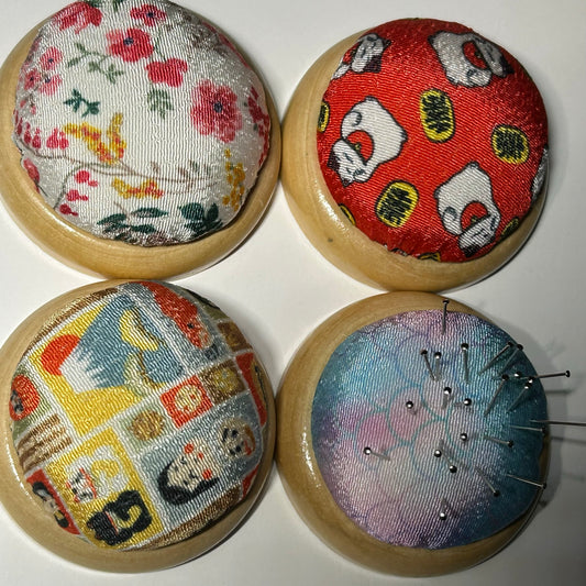 Wood Base Pin Cushion