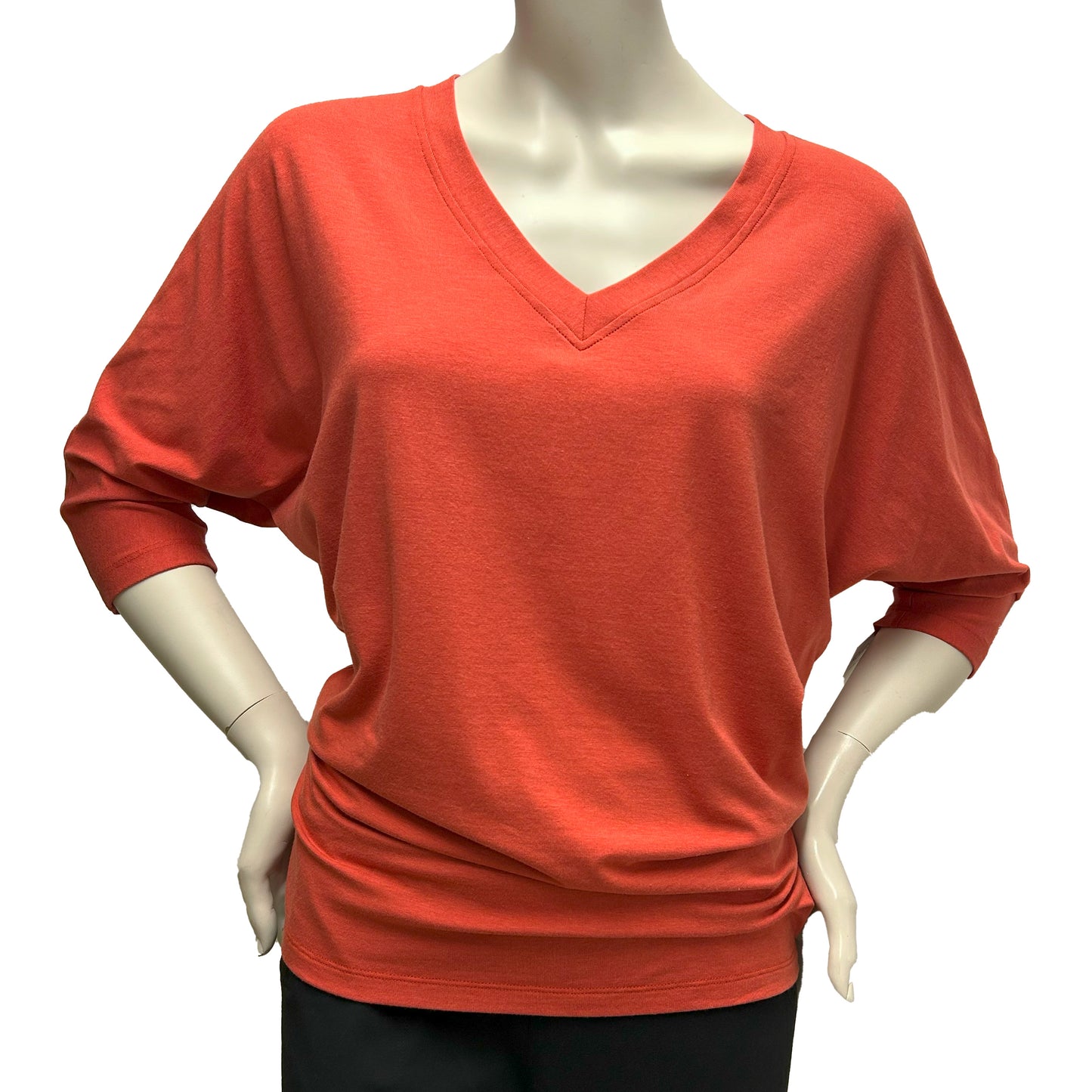 TOC Jersey V neck Dolman Top