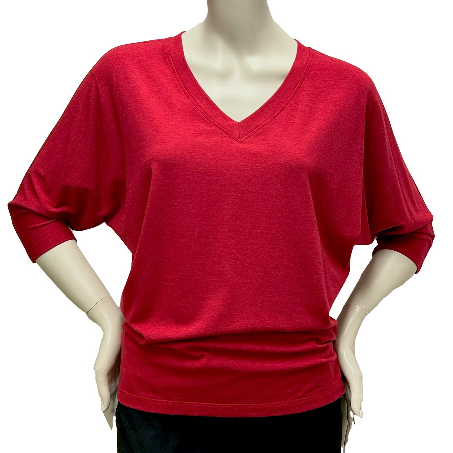 TOC Jersey V neck Dolman Top