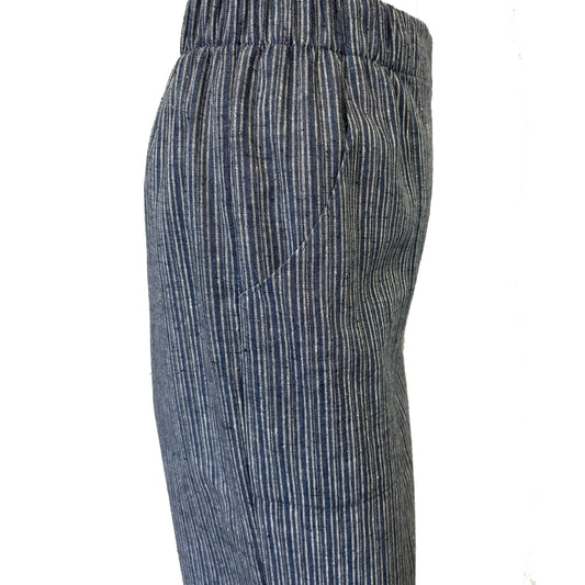 LAKESIDE Hemp Wide Pant w/Patch Pockets