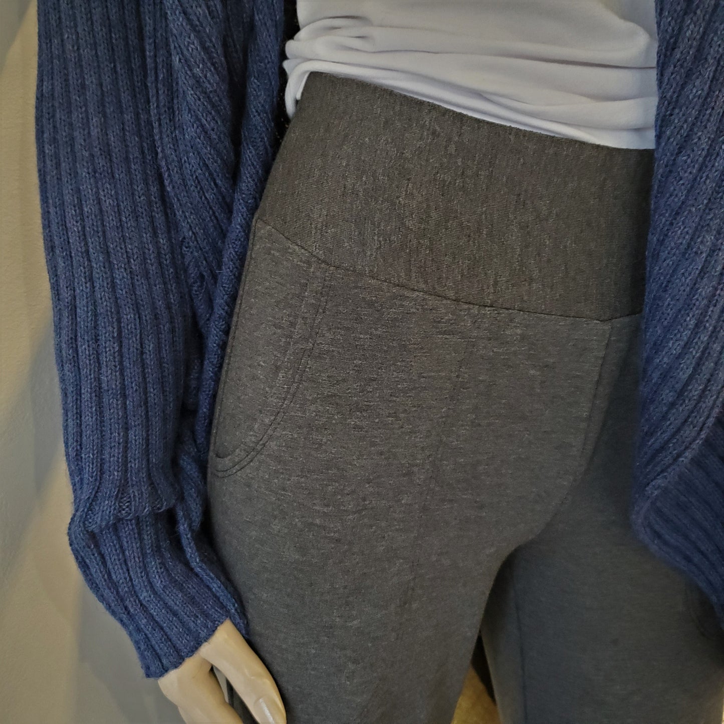 TOC French Terry Crop Wide Pant