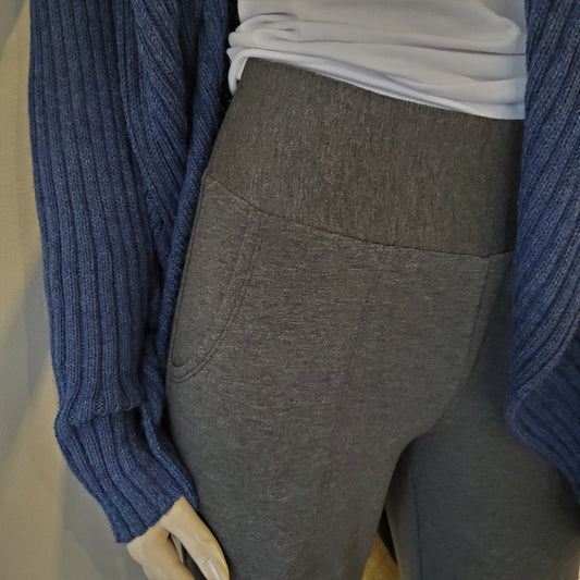 TOC French Terry Crop Wide Pant