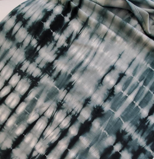 Bamboo Shibori Print Dolman Tunic Top