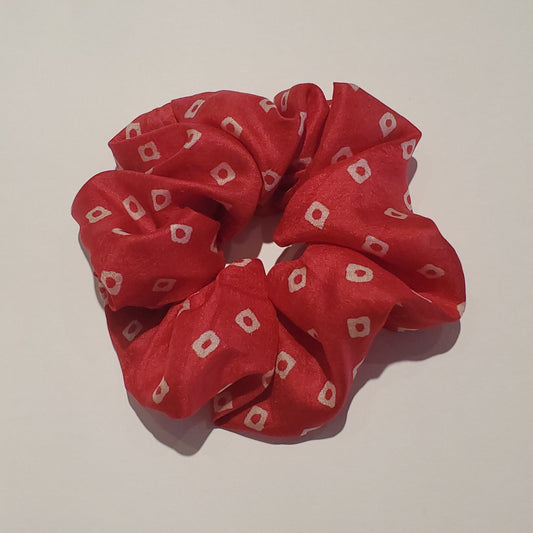 Recycled Silk Sari Scrunchie