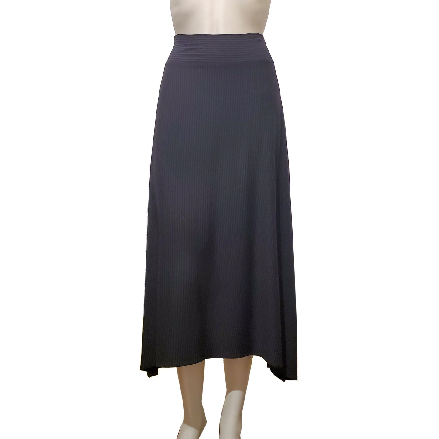 OCOBA A-line Points Long Skirt - Stripe