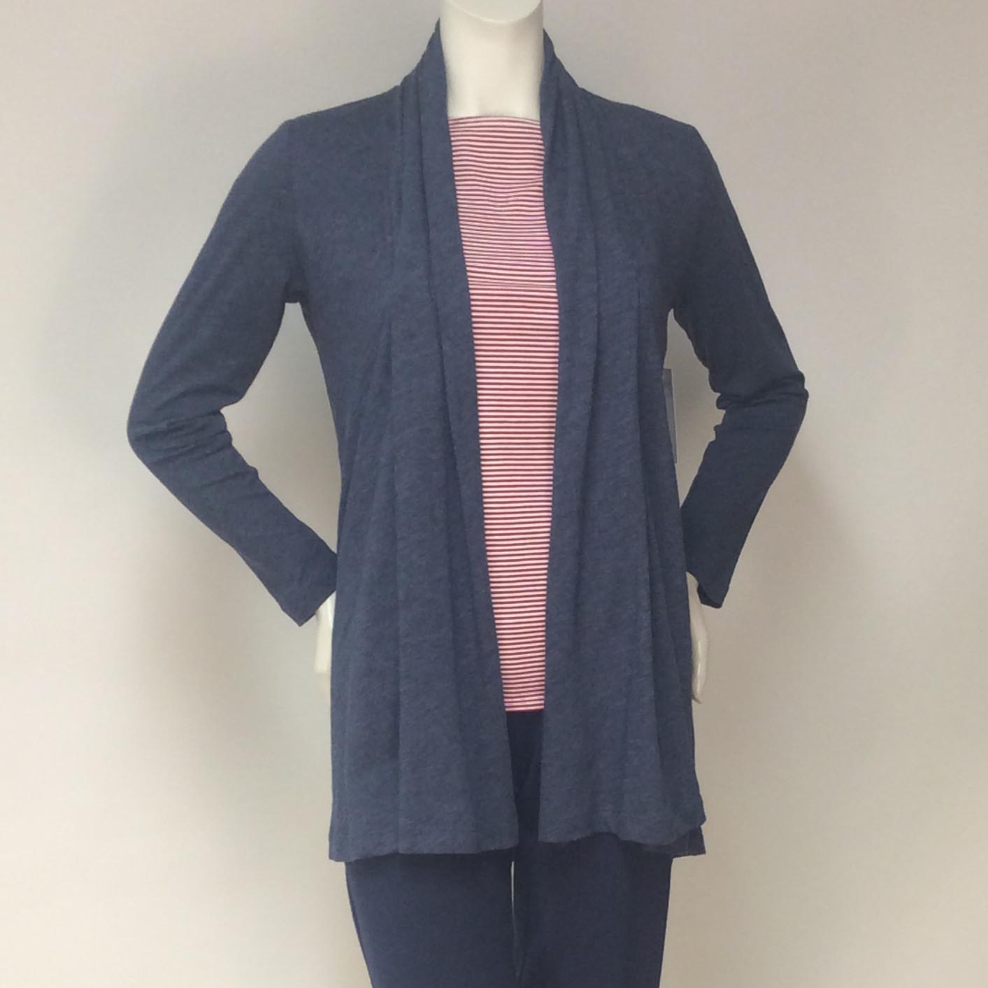 OCOBA Slub Shawl Cardigan