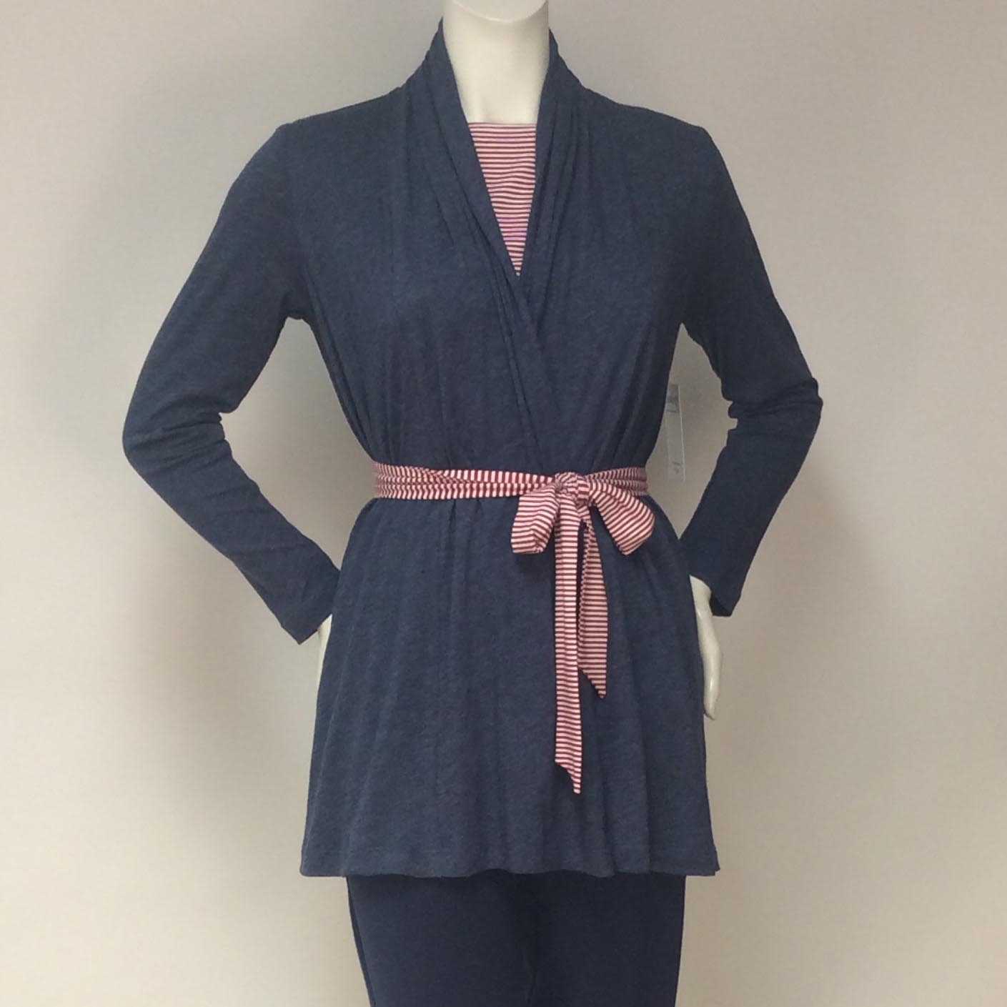 OCOBA Slub Shawl Cardigan