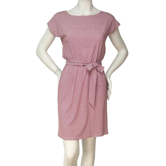 OCOBA Robe Bateau à Rayures avec Cravate