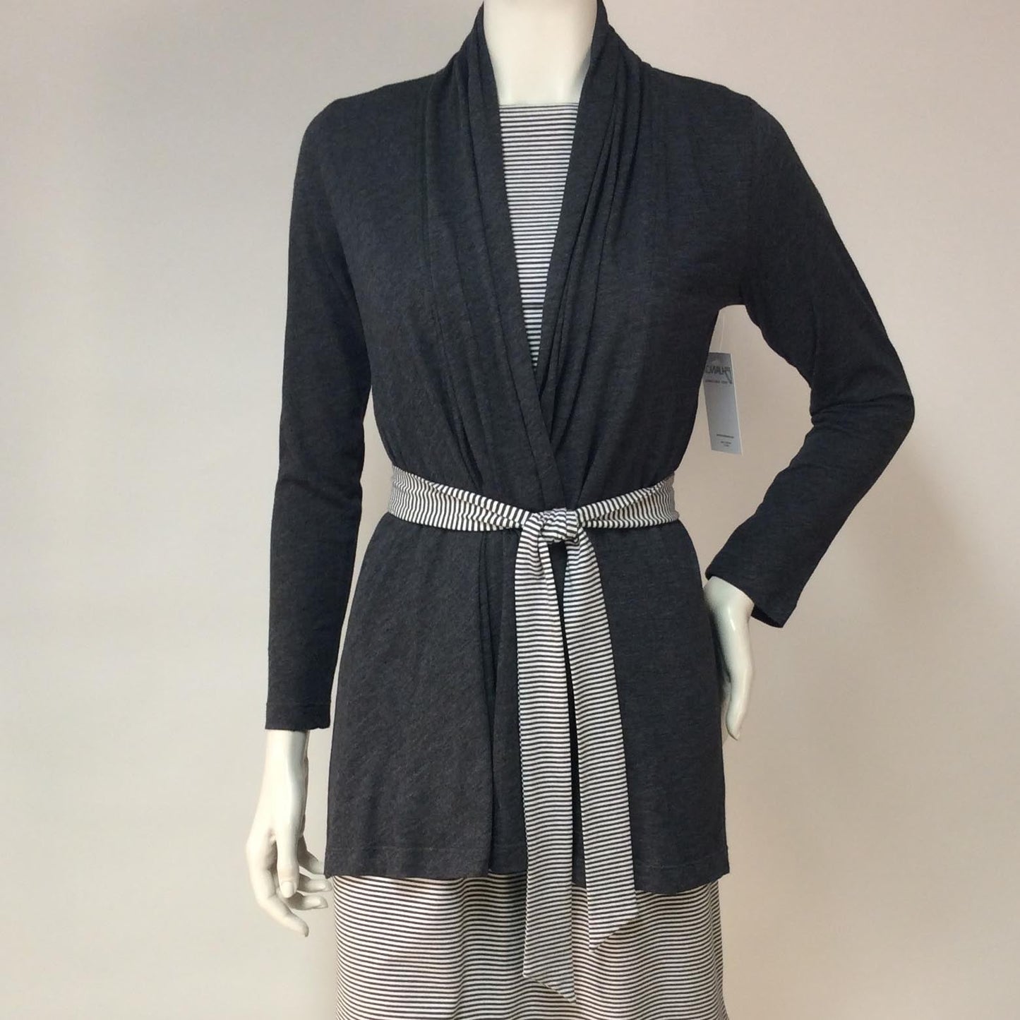 OCOBA Slub Shawl Cardigan