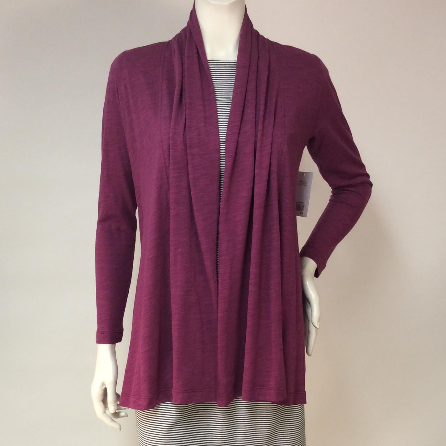 OCOBA Slub Shawl Cardigan