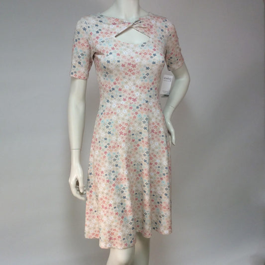 TOC Jersey Twist Dress - Print