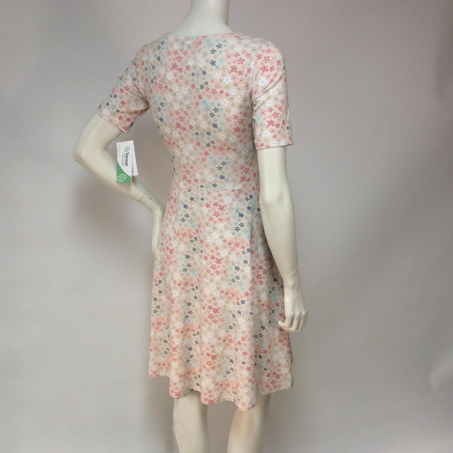Robe torsadée en jersey TOC - Imprimé