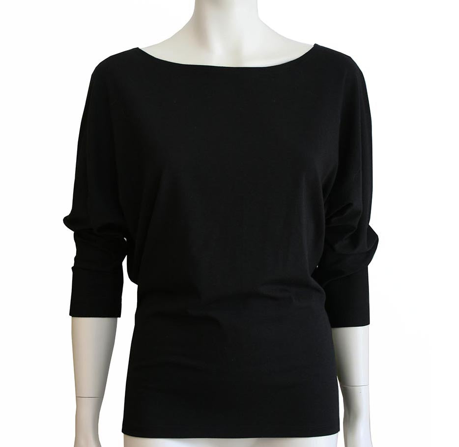 OCOBA Solid Dolman Top