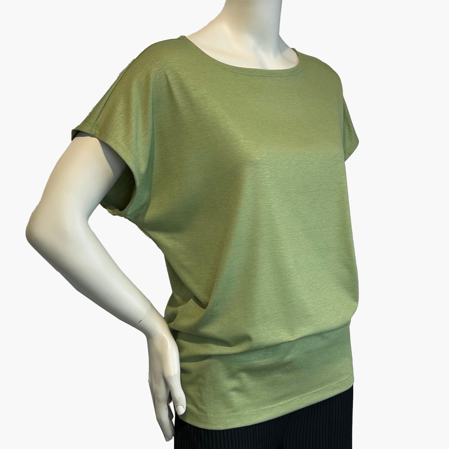 Upcycled Jersey Slouch Tee
