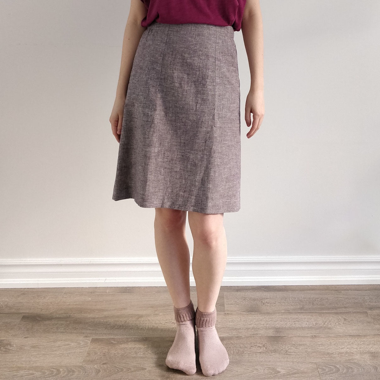 Hemp Heather Skirt