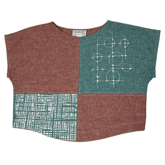 CABO Hemp Patch Crop Top