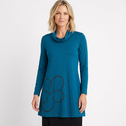 TOC Jersey Turtle Cowl Tunique