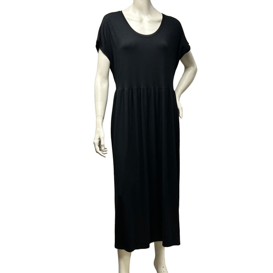 TOC Jersey Long Baby Doll Dress w/pockets