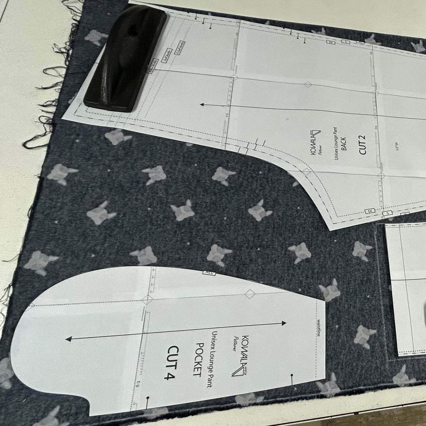 Unisex Lounge Pant Pattern