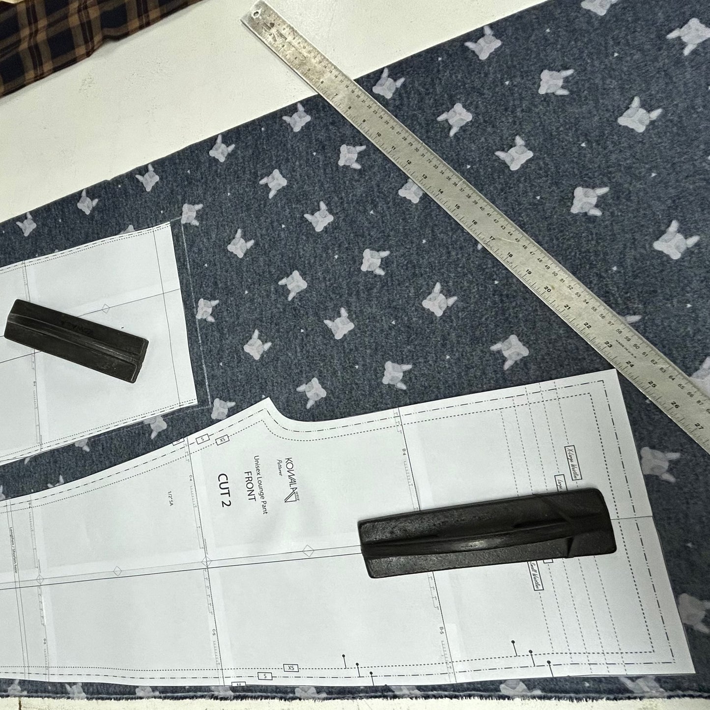 Unisex Lounge Pant Pattern