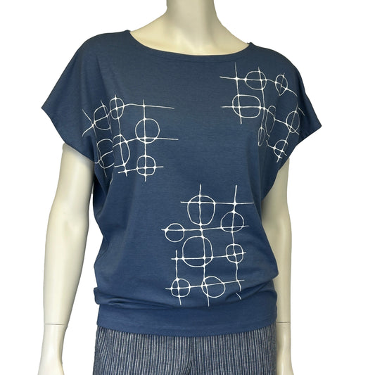 OCOBA Jersey Slouch Tee with Print