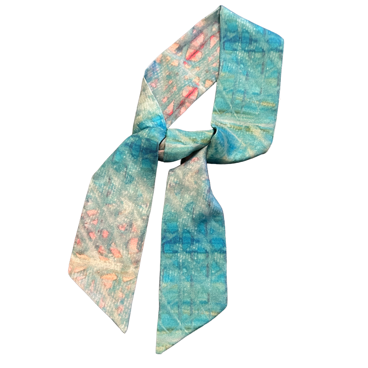 Silk Twilly Tie Scarf