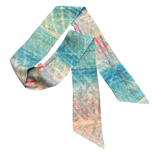 Silk Twilly Tie Scarf