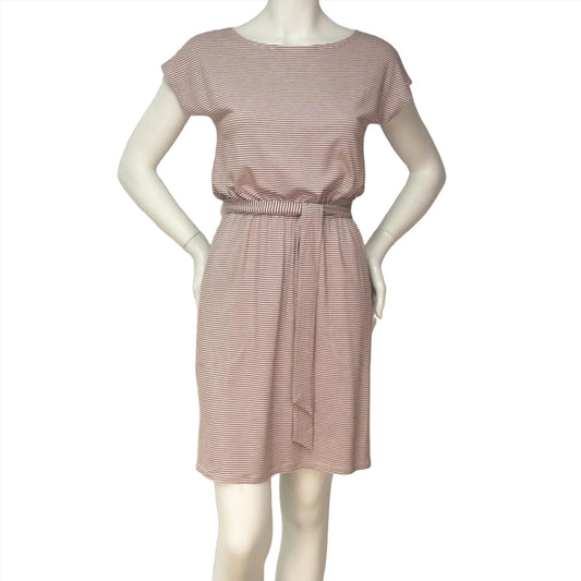 OCOBA Stripe Boat Dress w/Tie