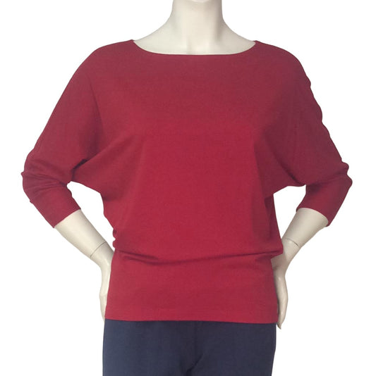 TOC Jersey Boat neck Dolman Top