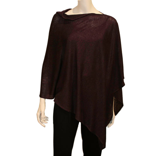 Linen Knit Poncho